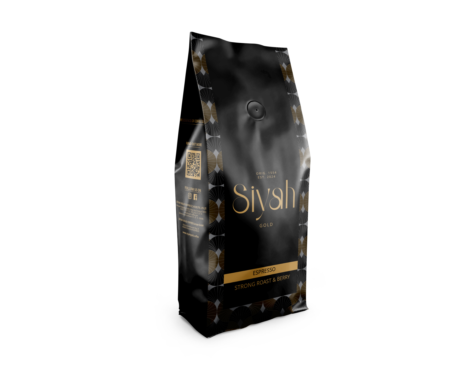 ESPRESSO STRONG ROAST & BERRY 1000 g