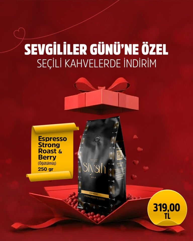 ESPRESSO STRONG ROAST & BERRY (Öğütülmüş) 250 g
