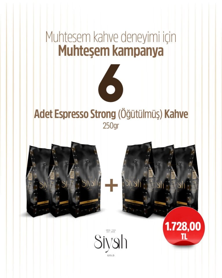 ESPRESSO STRONG ROAST & BERRY (Ground) 250 GR X 6